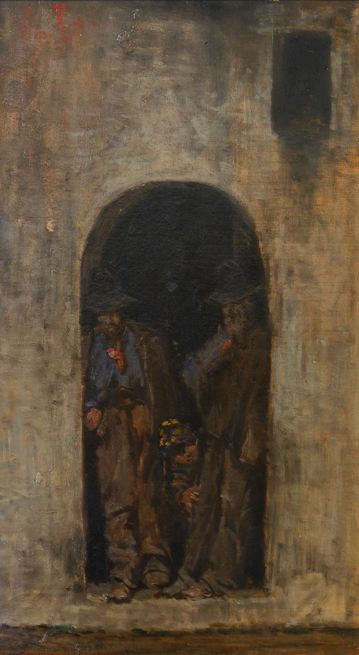 Operai maremmani - Museo Civico Giovanni Fattori, Livorno